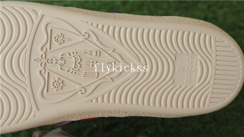 GC Ace Embroidered Beige Flame